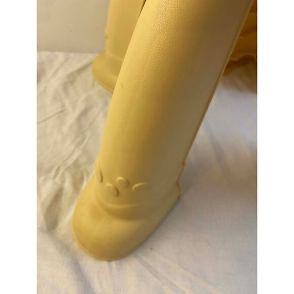 Little Tikes kids pretend play stool tan and black - Picture 4 of 7